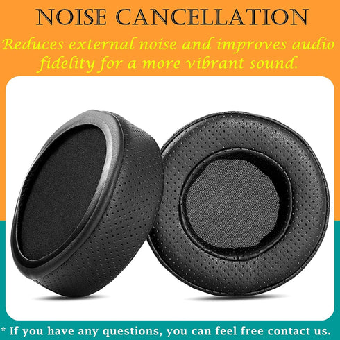 TaiZiChangQin Thicker Upgrade Ear Pads Ear Cushions Mic Foam Replacement Compatible with Mpow 071 USB Headphone (Protein Leather Earpads Black)...