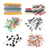 1400Pcs Basic Electronics Component Assortment Kit, Electrolytic Capacitor, Ceramic Capacitor, LED Diode, Common Diode, Resistor, Transistor Compo...