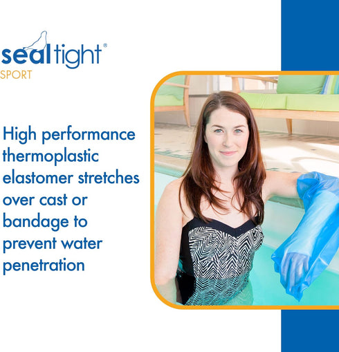 Brownmed - Seal Tight Sport Arm - Cast Swimming Cover - Waterproof Arm Bandage & Cast Cover for Swimming & Showers - Durable Shower Protector & Ca...