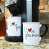 Wedding Gifts for Couples, Coffee Cups, Set of 2 I Love You More Coffee Mugs for Men/Women, Engagement Gift Ideas for Boyfriend, Girlfriend, Brida...