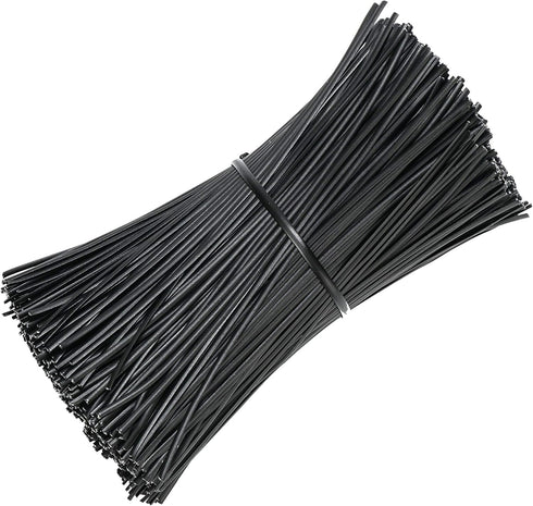 SumDirect 1000Pcs 4 Inch Plastic Twist Ties for Bags, Wire Cable Ties for Plants,Breads,Household and Office Use...