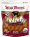 SmartBones Twists Wrapped with Chicken Made with Real Sirloin, 30 Count, Treat Your Dog to a Rawhide-Free Chew, 1 Count (Pack of 1)...
