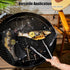 Grill Mesh Bag, Non-Stick BBQ Mesh Grill Bags, High Temperature Resistance Grilling PTFE Bag Reusable Barbecue Bags Indoor Outdoor Charcoal Barbec...
