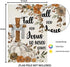 Fall Cross Garden Flags for Outside Decorations, Religious Cross Fall for Jesus with Pumpkins Maple Leaves Small Yard Flag, Harvest Autumn Thanksg...