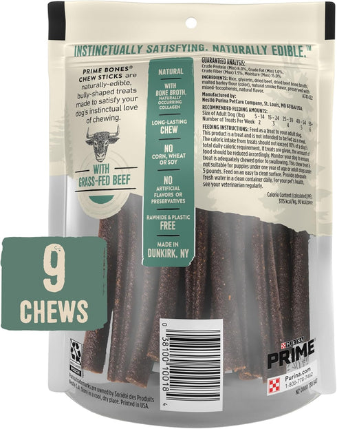 Purina Chew Stick with Grass-Fed Beef - 9.3 oz. Pouch...
