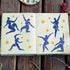 FINGERINSPIRE Dancing with Matisse Painting Stencil 11.8x11.8inch Reusable Dancer Stencils for Painting Dancing Matisse Drawing Template Decorativ...