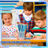 CHENGU 36 Pack Coastal Blue Pencils with Eraser for Kids Fun Cute Erasable Checking Wooden Summer Pencils for Teens Adults Office School Drawing S...