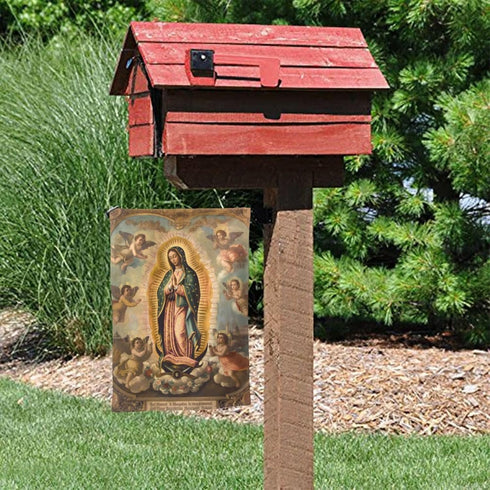 YISHOW Our Lady of Guadalupe Mother Of God Garden Flag Double Sided Vertical Holly Mary Blessed Virgin Mary Religious House Flags Yard Signs Outdo...