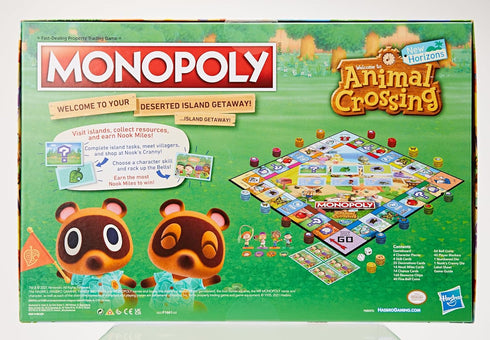 Monopoly Animal Crossing New Horizons Edition Board Game for Kids Ages 8 and Up, Fun Game to Play for 2-4 Players, Multicolor...