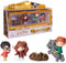 Wizarding World Harry Potter, Micro Magical Moments Scene Gift Set with Exclusive Harry, Hermione, Ron, Fluffy Action Figures & Case, Kids Toys...