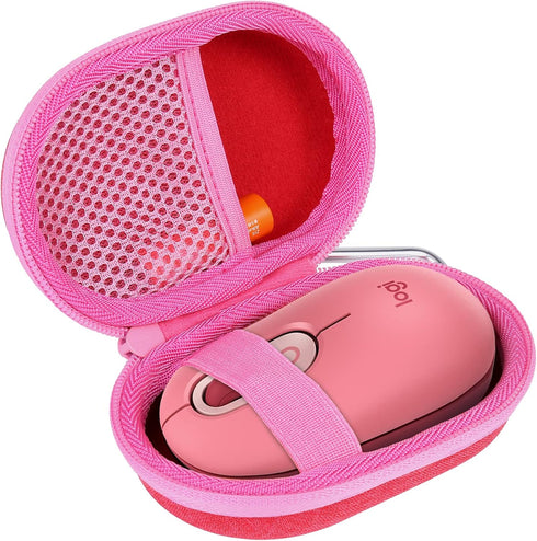 co2CREA Hard Case Replacement for Logitech POP Wireless Mouse, Heartbreaker Rose Case...