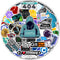 50 PCS Programming Developer Stickers Coding Vinyl Decals Waterproof Patches Laptop Scrapbook Window Suitcase Gifts for Coders Programmers Hackers...
