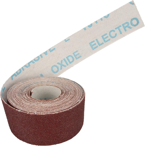 Performance Tool W3051 80-Grit Emery Cloth Roll - 15ft x 1.5in, Perfect for Woodworking, Metalworking, and DIY Projects...