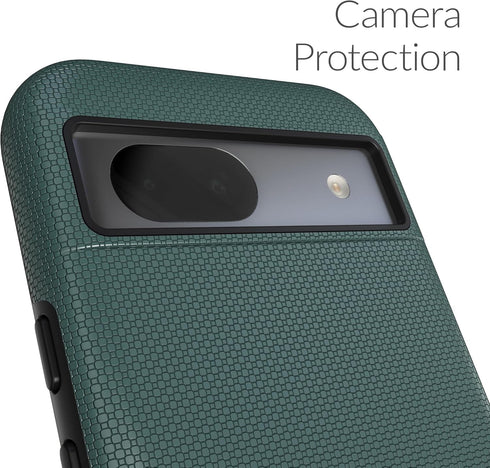 Crave Dual Guard for Google Pixel 8a Case, Shockproof Protection Dual Layer Case for Google Pixel 8a - Forest Green...