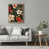 Posterizer 1 pcs-dainty unique white and orange flowers-Floral & Botanical Art-Abstract & Modern Art-Decor for Home & Office- UNFRAMED Wall Art...