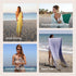 WETCAT Turkish Beach Towel Oversized (38"x71") 100% Turkish Cotton, Made in Turkey - Sand Free, Extra Large, Ultra Soft, Quick Drying, Compact & L...