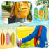 Bucherry 36 Pcs Beach Favors Keychain Gifts Set Wooden Bulk Surfboard Slippers Sea Turtle Coconut Tree Bible Keychains for Beach Hawaiian Florida ...