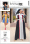 Know Me Misses' and Women's Short Romper and Floor Length Jumpsuit Sewing Pattern Kit, Design Code ME2027, 30W-32W-34W-36W-38W, Multicolor...
