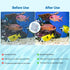 Silenstream PF-S Small Filters Cartridge Thickened Cotton with Zeolite Remplacement Aquarium Filter Cartridge for TOP FIN PF10 Power Filters5.5in ...