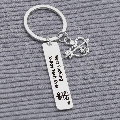 X-Ray Tech Jewelry Radiology Technologist Jewelry Radiologist Jewelry Medical Gift Appreciation Gift Lab Tech Gift Radiographer Keychain X-Ray Tec...