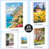 MaxGear Canvases for Painting, 25 Pack Canvas Boards for Painting Art Paint 100% Cotton Primed Painting Supplies, Canvas Panels Set Boards (25 Pac...