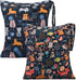 2pcs Cloth Diaper Wet Dry Bags Waterproof Reusable with Two Zippered Pockets Travel Beach Pool Daycare Soiled Baby Items Yoga Gym Bag for Swimsuit...