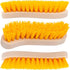 Pack of 3 - Hard Bristle Scrub Brush - Stiff Bristle Brush for Cleaning, Heavy Duty Scrub Brush, Utility Hand Brush Set for Indoor and Outdoor, Ny...