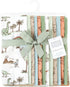 Hudson Baby Unisex Baby Cotton Flannel Burp Cloths Bundle, Dinosaur Adventures, One Size...