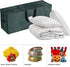 Christmas Tree Storage Bag-Fits up to 7.5 Foot Artificial Trees-Protects Holiday Decorations & Inflatables from Moisture & Damage by Elf Stor (Gre...