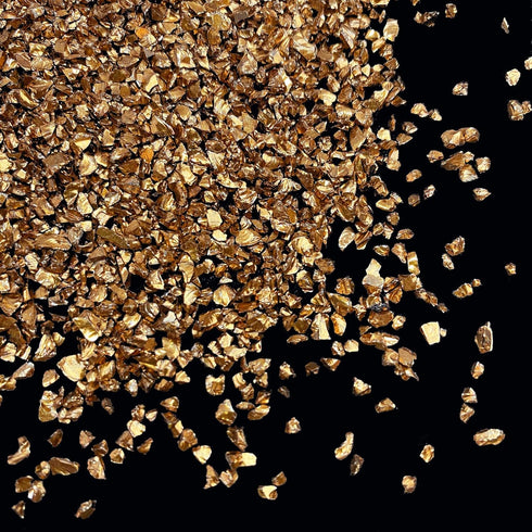 Jmassyang Crushed Glass Irregular Metallic Chips 100g Sprinkles Chunky Glitter for Nail Arts Craft Resin DIY Mobile Phone Case Vase Fillers Jewelr...