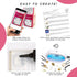 Blue Moon Beads UV Resin Hoop & Stud Earring Jewelry-Making Kit...