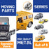 Die Cast Metal Little Toy Cars Set of 5, Openable Doors Pull Back Car Gift Pack for Kids (Police car)...