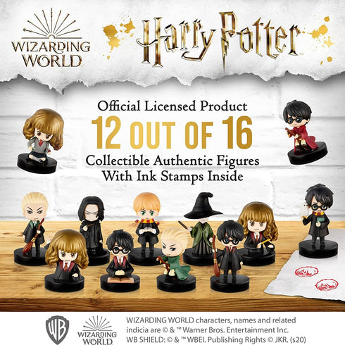 Self Inking Harry Potter Stampers - Set of 12 - Harry Potter Accessories | Mini Toy Figurines for a Harry Potter Party, Cake Topper, Collectibles,...