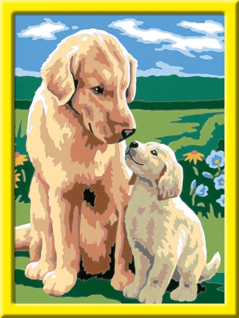 Ravensburger Motherly Love Paint by Numbers Kit for Kids - 20048 - Painting Arts and Crafts for Ages 7 and Up...