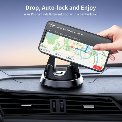 MEIDI Dashboard Phone Holder, Car Phone Holder Mount, Thickness Adjustable Car Cell Phone Cradle......
