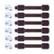 Child Safety Cabinet Locks (6 Pack) – Adjustable Baby Proofing Strap Latches with Strong 3M Adhesive – No Drill Childproof Locks for Drawers, Cabi...
