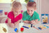 The Dreidel Company Craft-A-Dreidel, Create Your Own Custom Dreidel, Kit Includes 2 Wooden Dreidels, 3 Colors, 1 Brush, 1 Glitter, Fun and Educati...