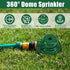 2 pcs Garden Sprinklers, Metal Lawn Hose Sprinkler Yard Lawn Zinc Alloy 360 Degree Irrigation System for Small to Medium Area Watering Outdoor Gar...