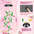 Winzwon Birthday Gifts for Women Mom Grandma, Solar Hummingbird Wind Chimes for Outside Solar Lights Outdoor Decor Hanging Mobile Garden Yard Pati...
