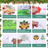 JHGCVX 8 Pcs Christmas Diamond Art, Diamond Painting Kits for Garden Decor, Christmas Stakes Diamond Art Kits for Indoor Outdoor Garden Yard Decor...
