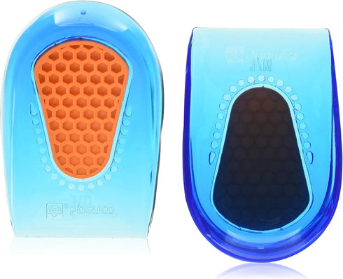 Spenco Gel Heel Cup Shoe Inserts for Pain Relief from Heel Spurs or Bruising, Medium/Large...
