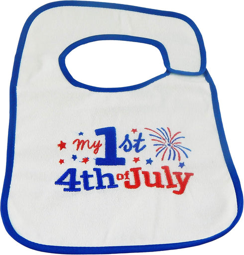 Memorial Day & July 4th Bib Set - 2pk...