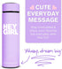 Hey Girl Tea Infuser Bottle 450ml - Insulated Stainless Steel Water Bottle - Tea Tumbler with Tea Diffuser - Portable Travel Mug for Loose Leaf Te...