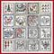 Tobin 12 Days Stamped Zenbroidery Kit, Multi-Colour......