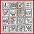 Tobin 12 Days Stamped Zenbroidery Kit, Multi-Colour......