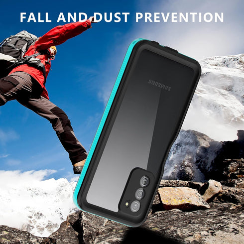 Hllhunkhe for Samsung Galaxy A03S Waterproof Case with Built-in Screen Protector - Rugged Full Body Underwater Dustproof Shockproof Drop Proof Pro...