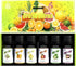Citrus Fruity Essential Fragrance Oil Set for Slime Candle Soap Making Aromatherapy Diffuser,Passion Friut,Orange,Lemongrass,Lemon,Bergamot,Grapef...