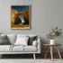 Posterizer 1 pcs-peaceful campsite set up under a rock arch 1-Landscape & Nature Art-Workplace & Office Art-Living Room Bedroom Decor- unframed wa...