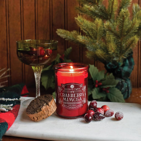 Northern Lights Candles - Spirit Jar Candles - Cranberry Mimosa - 52610...