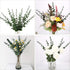 12 Pcs Artificial Eucalyptus Leaves Stems Real Touch Green Leaf for Wedding Arrangements Bouquet Office Party Centerpieces Garden Outdoor Ceremony...